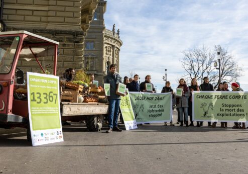 Über 13’000 Unterschriften gegen das Hofsterben