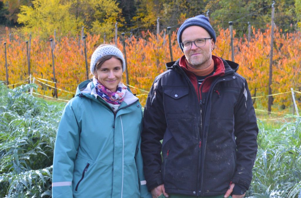 Martina Räber und Thomas Urech vom Gmüeser