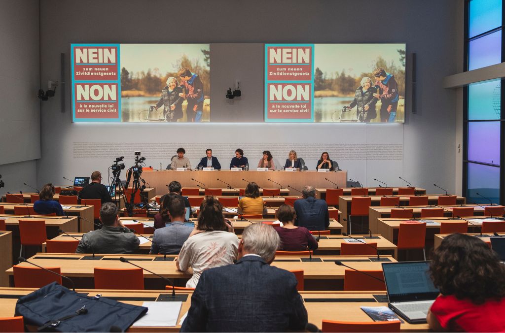 Allianz gegen das neue Zivildienstgesetz hat Kampagne lanciert